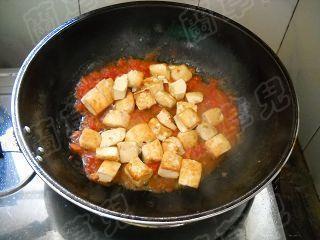 家常茄汁豆腐的做法步骤6