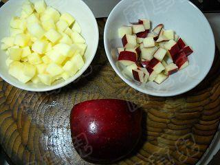 酸甜苹果鸡丁的做法步骤6