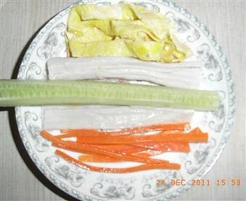 大黄米寿司的做法图解1