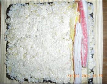 大黄米寿司的做法图解2