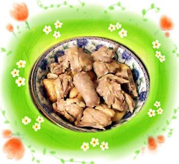 油豆腐蒸老鸭的做法步骤4