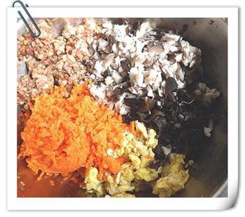 平菇胡萝卜烫面蒸饺的做法步骤8