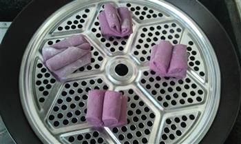 紫薯馒头的做法步骤9