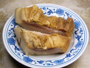 咸猪头肉炖黄豆的做法图解9