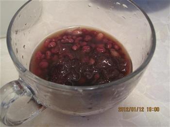 酒酿红豆西米露的做法步骤2