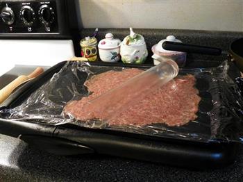 平底锅版猪肉脯的做法步骤3