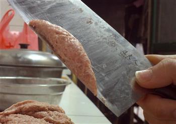 手工刮肉丸子的做法步骤12