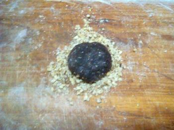 香甜核桃豆沙卷的做法步骤3