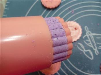 紫山药卡通米糕的做法步骤7