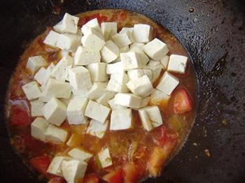 西红柿香菇烧豆腐的做法步骤6