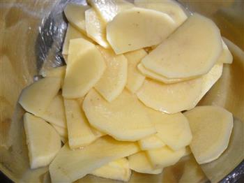 酱香豇豆土豆片的做法步骤2