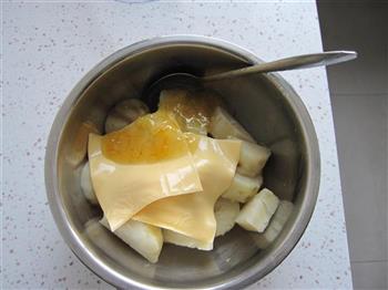 地瓜烤汤圆的做法步骤3