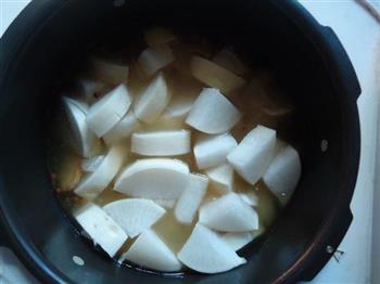 白萝卜羊肉汤的做法步骤7