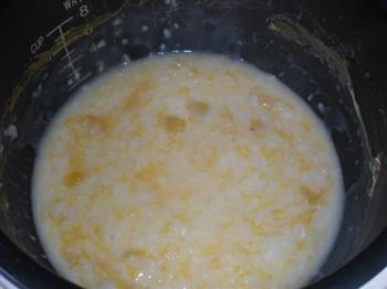 南瓜奶酪小米粥的做法图解8