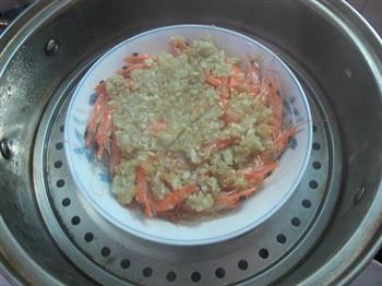 蒜蓉粉丝蒸虾的做法步骤7