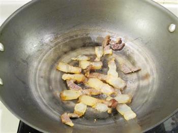 腊肉豆干炒藠头的做法步骤4
