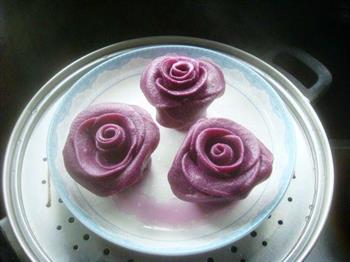 紫薯玫瑰花的做法步骤8