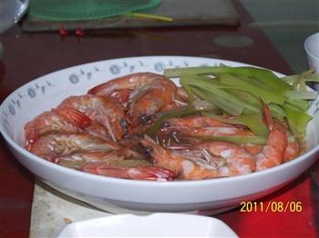 清蒸虾的做法步骤4