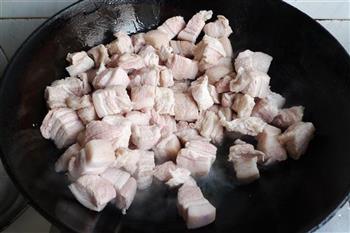 双鲍菇虎皮蛋红烧肉的做法步骤5
