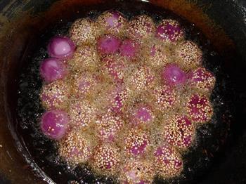 紫薯麻团的做法图解5