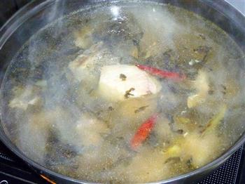 酸菜鱼火锅的做法步骤16