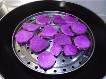紫山药蛋挞的做法步骤1