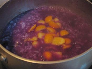 橘香紫薯粥的做法步骤4