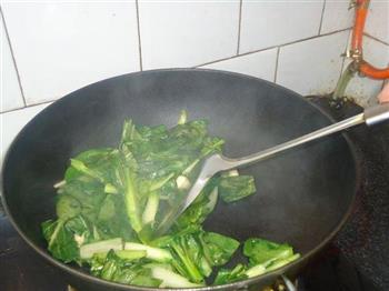 清炒油菜苔的做法步骤5