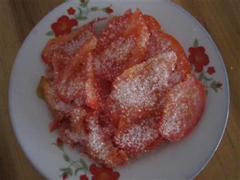 糖拌西红柿的做法步骤3