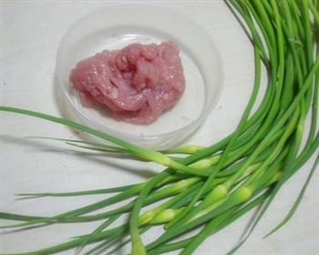 蒜苔肉丝的做法步骤1