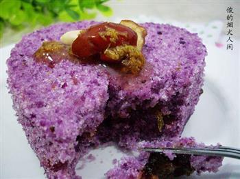 紫薯松糕的做法步骤12