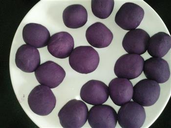 南瓜紫薯汤圆的做法步骤3