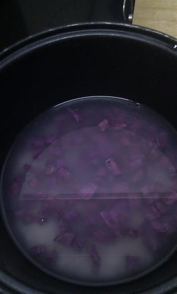 紫薯焖饭的做法步骤3