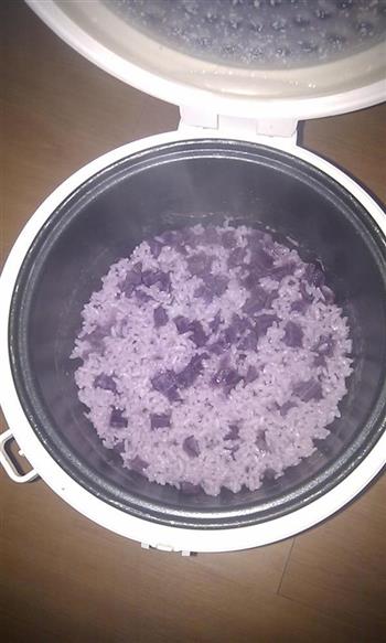 紫薯焖饭的做法步骤4