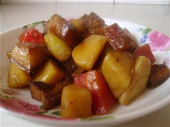 胡萝卜土豆炖肉的做法步骤6