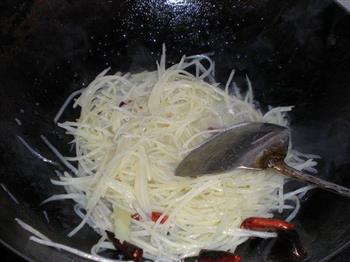 尖椒土豆丝的做法步骤9