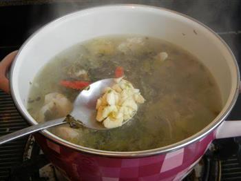 酸菜青鱼片汤的做法步骤9