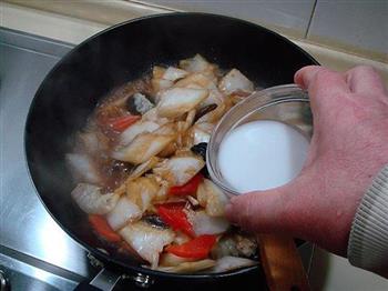 香菇肉片烧白菜的做法图解10