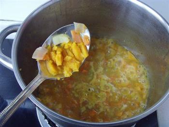 南瓜奶油浓汤的做法步骤6