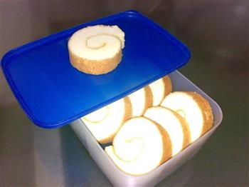 酸奶蛋糕卷的做法步骤9