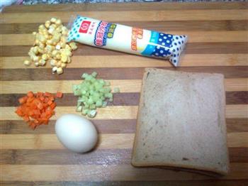 鸡蛋全麦三明治的做法步骤1