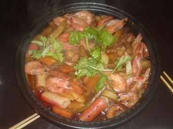 干锅香辣虾的做法步骤12