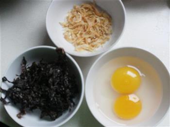 虾米紫菜蛋汤的做法步骤1