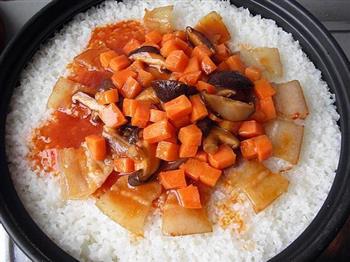 塔吉锅蔬菜焖饭的做法步骤8