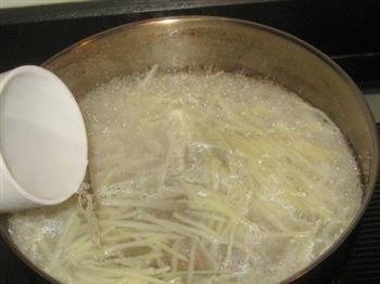 土豆丝白虾汤的做法步骤4