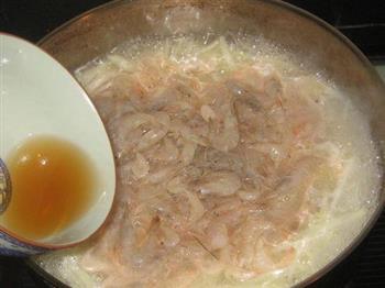 土豆丝白虾汤的做法步骤6