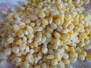 金沙玉米粒的做法步骤3