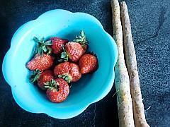 草莓蜜汁山药的做法步骤1