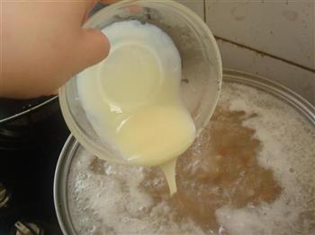 香芋西米连奶糖水的做法步骤6