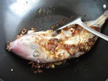 酱焖马面鱼的做法步骤7